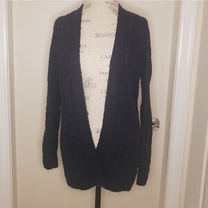 Cable Knit Cardigan Sweater